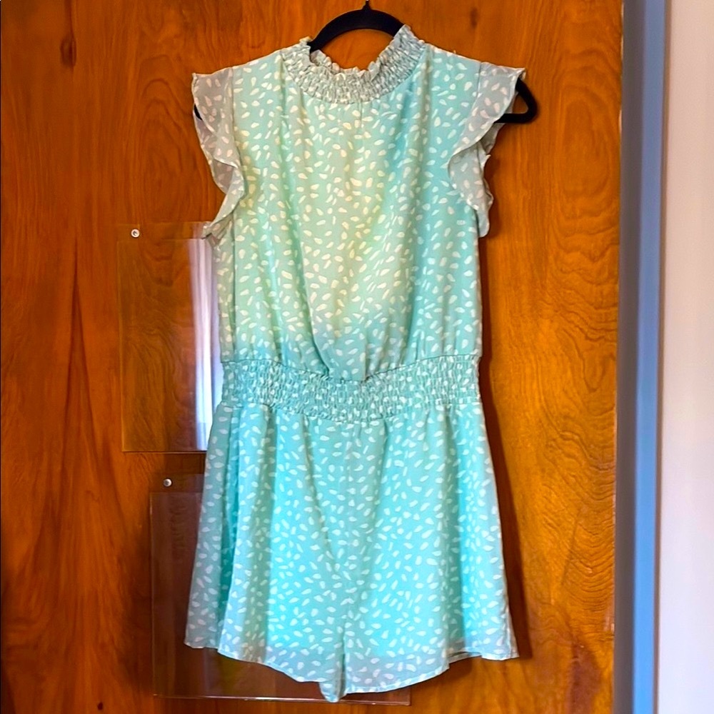 Hope Isabella Women’s Mint Green Romper